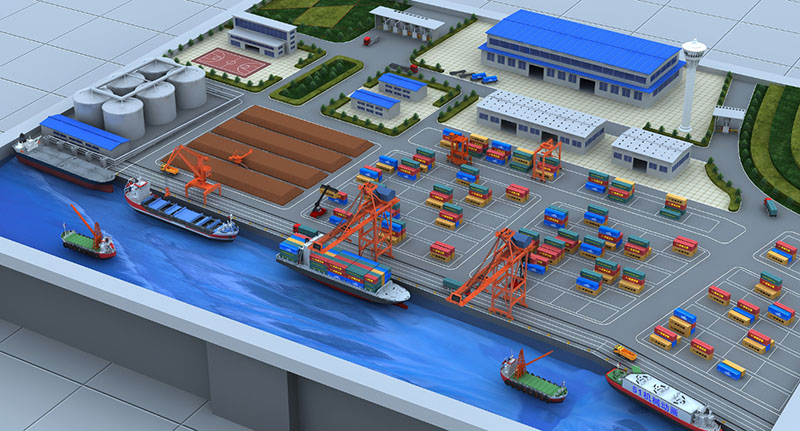 北安市工业沙盘3