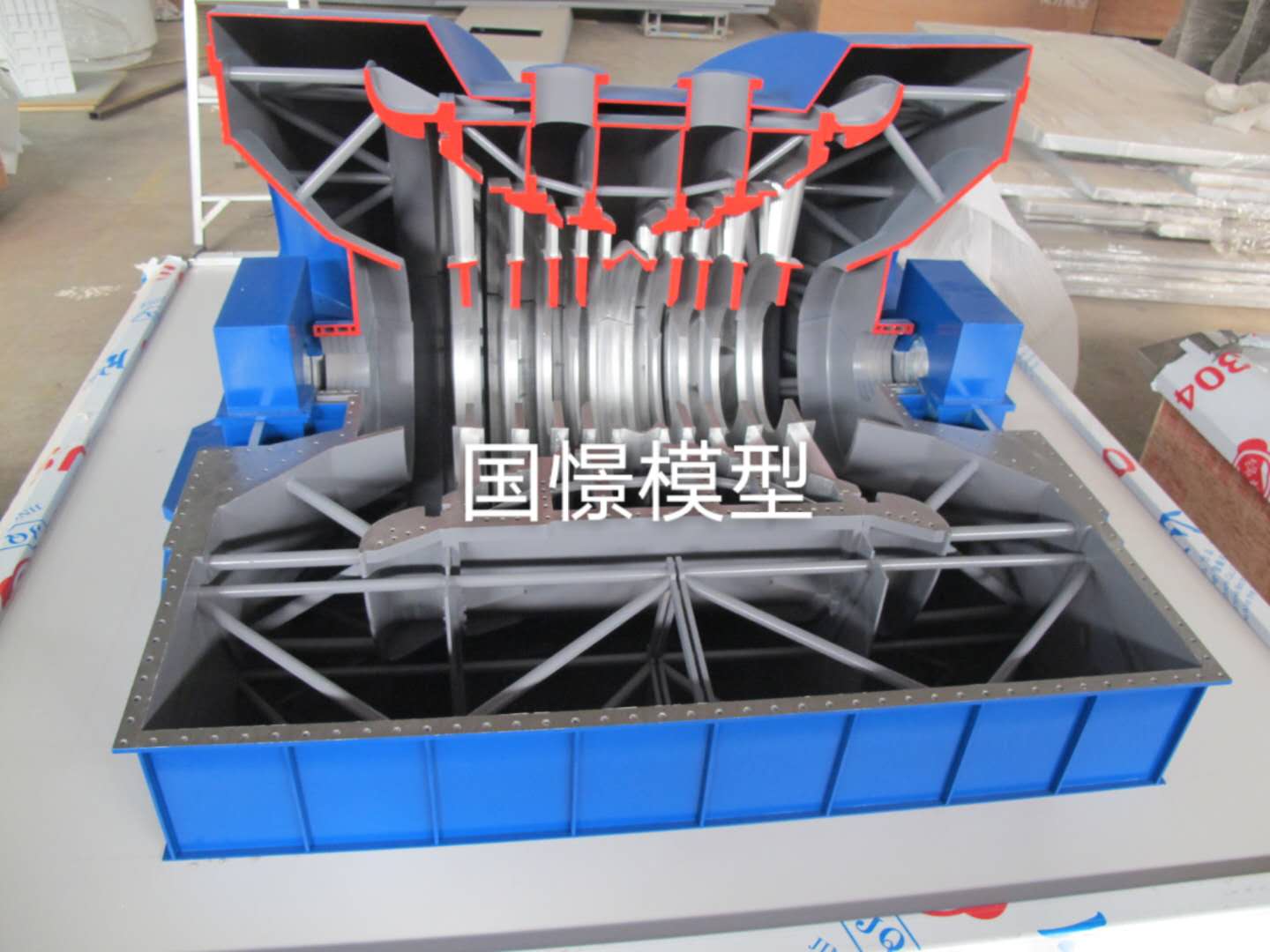 北安市机械模型