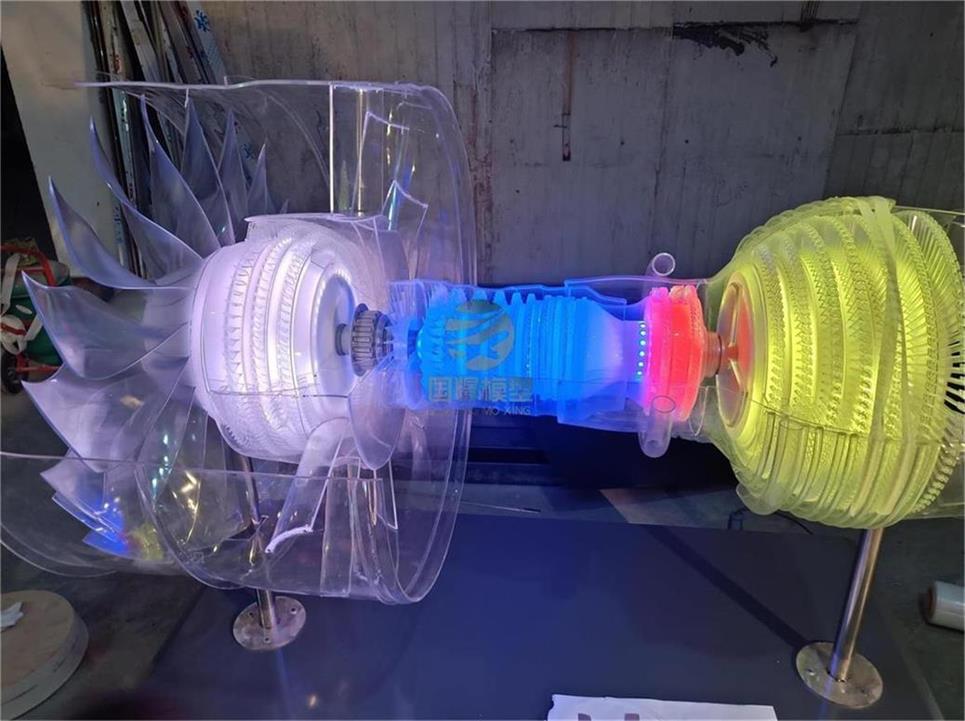 北安市飞机发动机模型